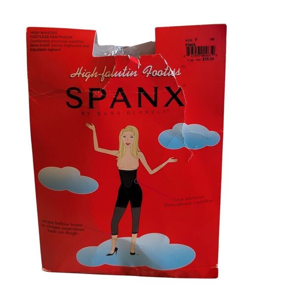 Spanx High-waisted Footless Pantyhose - Picture 1 of 5